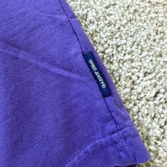 Walt Disney World Spirit Jersey Womens S Purple Glitter Long Sleeve Whimsigoth - Picture 4 of 7